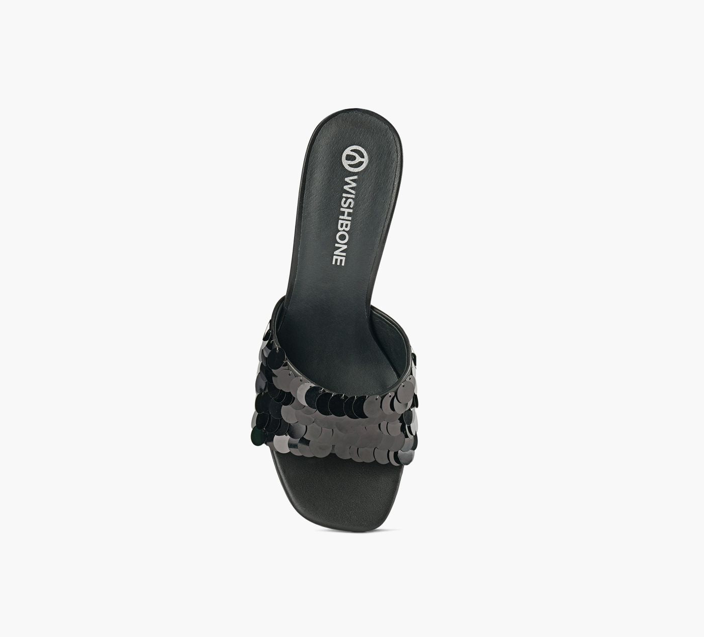 WISHBONE GISELE en NOIR vue 1c