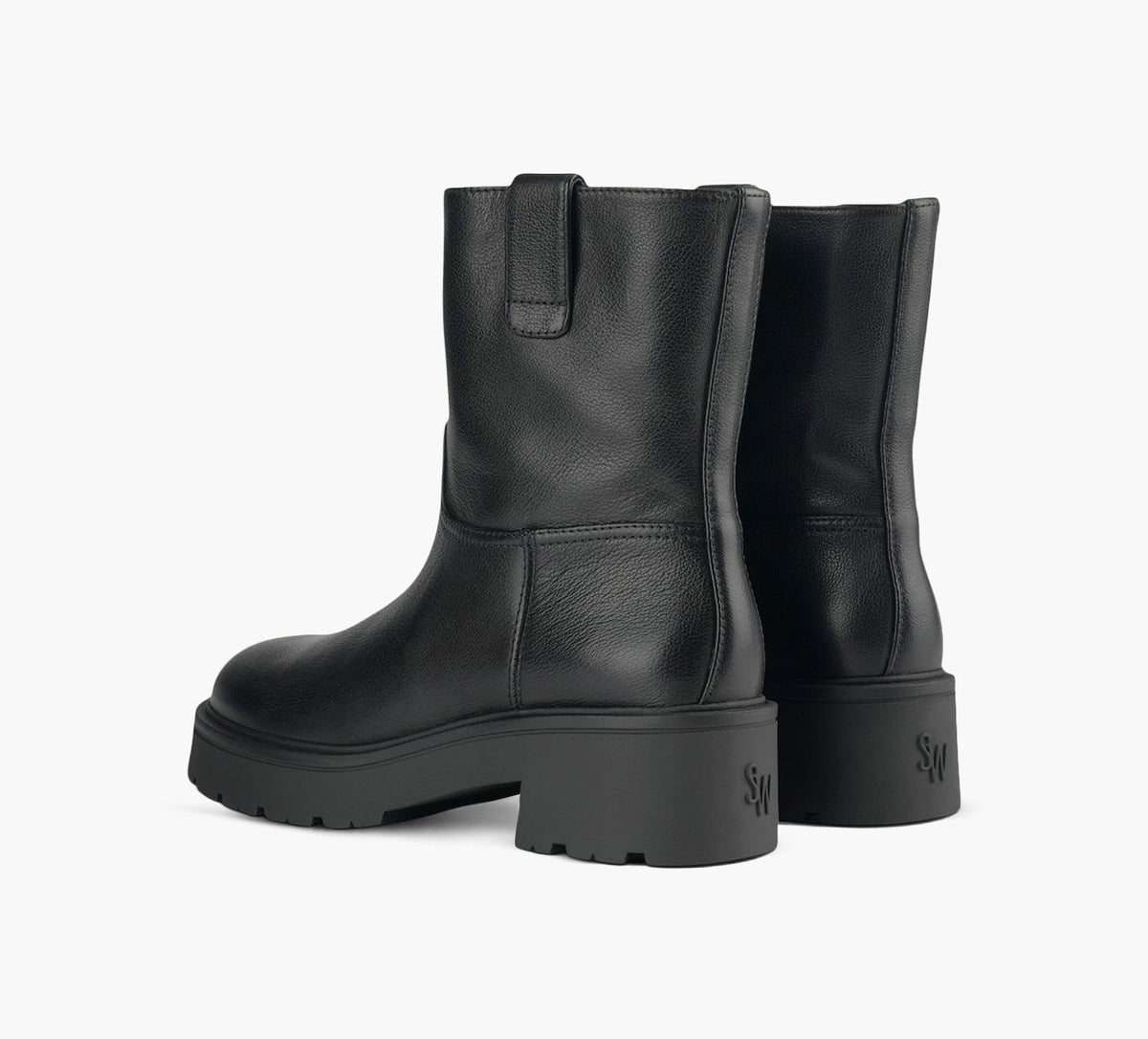 STUART WEITZMAN RENBOOTIE in BLACK view 3