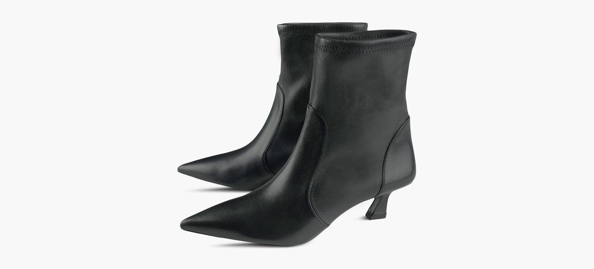 STUART WEITZMAN VINNIEBOOTIE50 in BLACK view 4