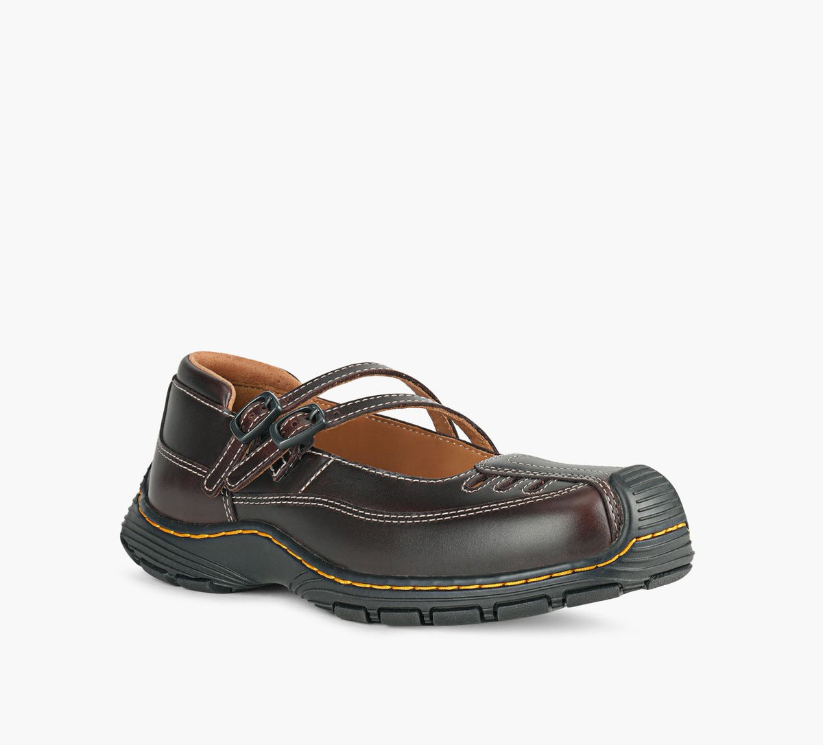DR. MARTENS AURIXMARYJANE in BURGUNDY view 2