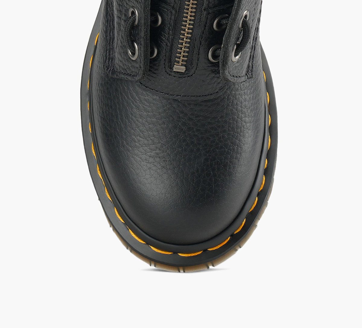 DR. MARTENS BOTTE1460FERMETURECLAIRAVANTDOUBLURECHAUDE en NOIR vue 1c