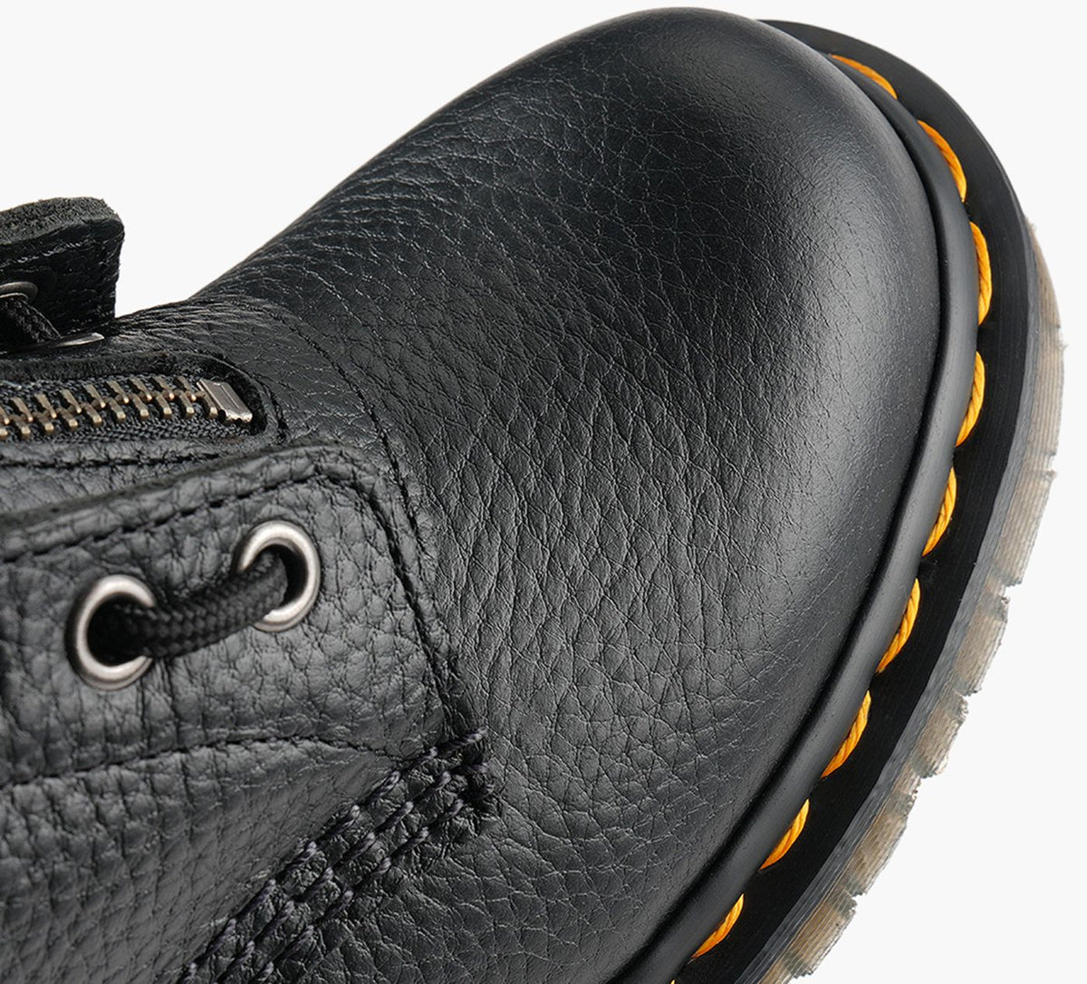 DR. MARTENS BOTTE1460FERMETURECLAIRAVANTDOUBLURECHAUDE en NOIR vue 8