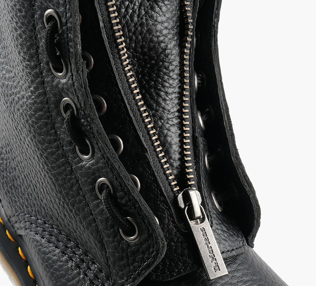 DR. MARTENS BOTTE1460FERMETURECLAIRAVANTDOUBLURECHAUDE en NOIR vue 9