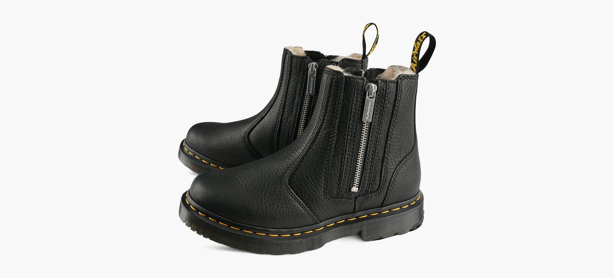 DR. MARTENS 2976ALYSONWITHZIPS in BLACK view 4