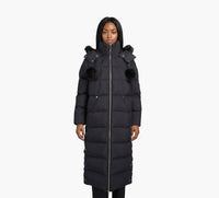 MOOSE KNUCKLES EVERESTLONGPUFFER in BLACK