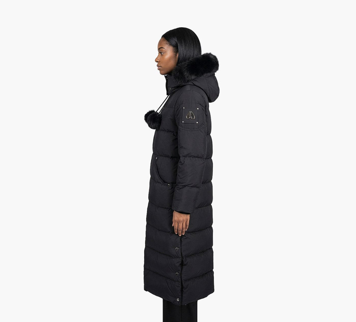 MOOSE KNUCKLES EVERESTLONGPUFFER in BLACK view 2