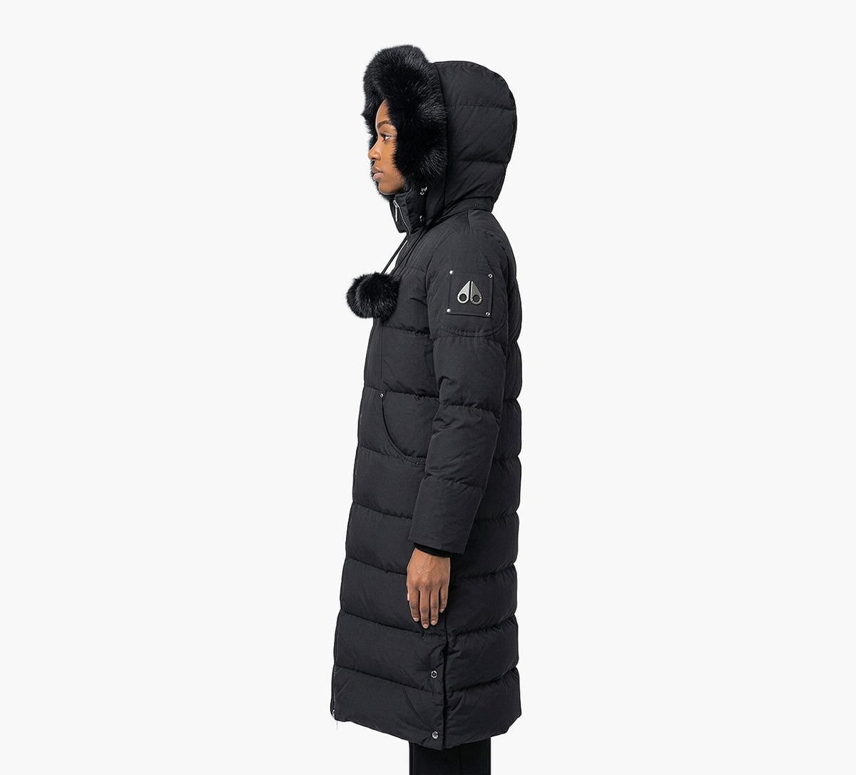 MOOSE KNUCKLES EVERESTLONGPUFFER in BLACK view 5