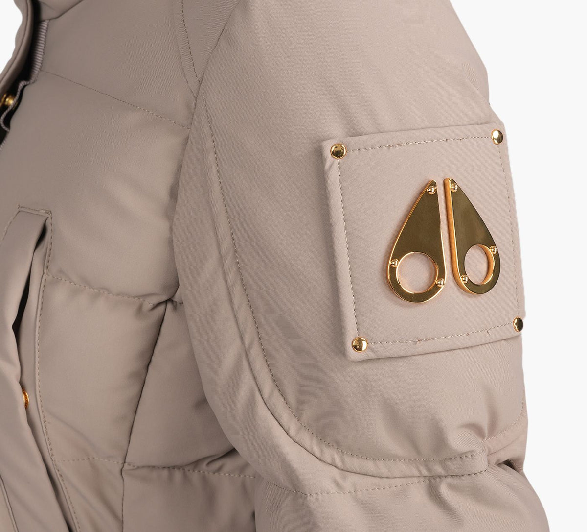 MOOSE KNUCKLES GILDEDPARKA in BEIGE view 8b