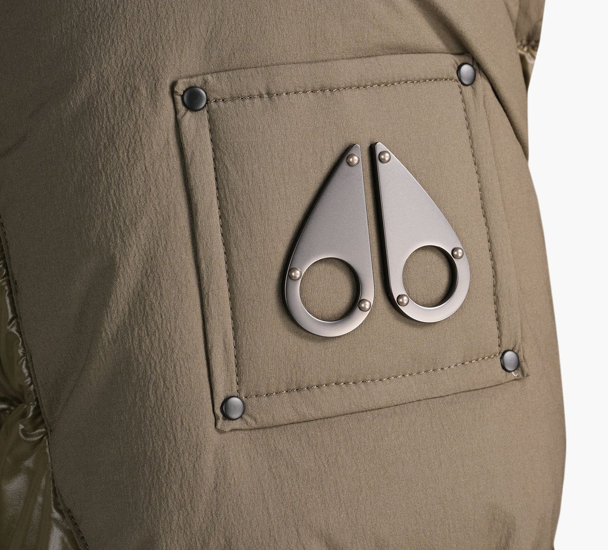 MOOSE KNUCKLES DOUDOUNEBRIAR3Q en KHAKI vue 8