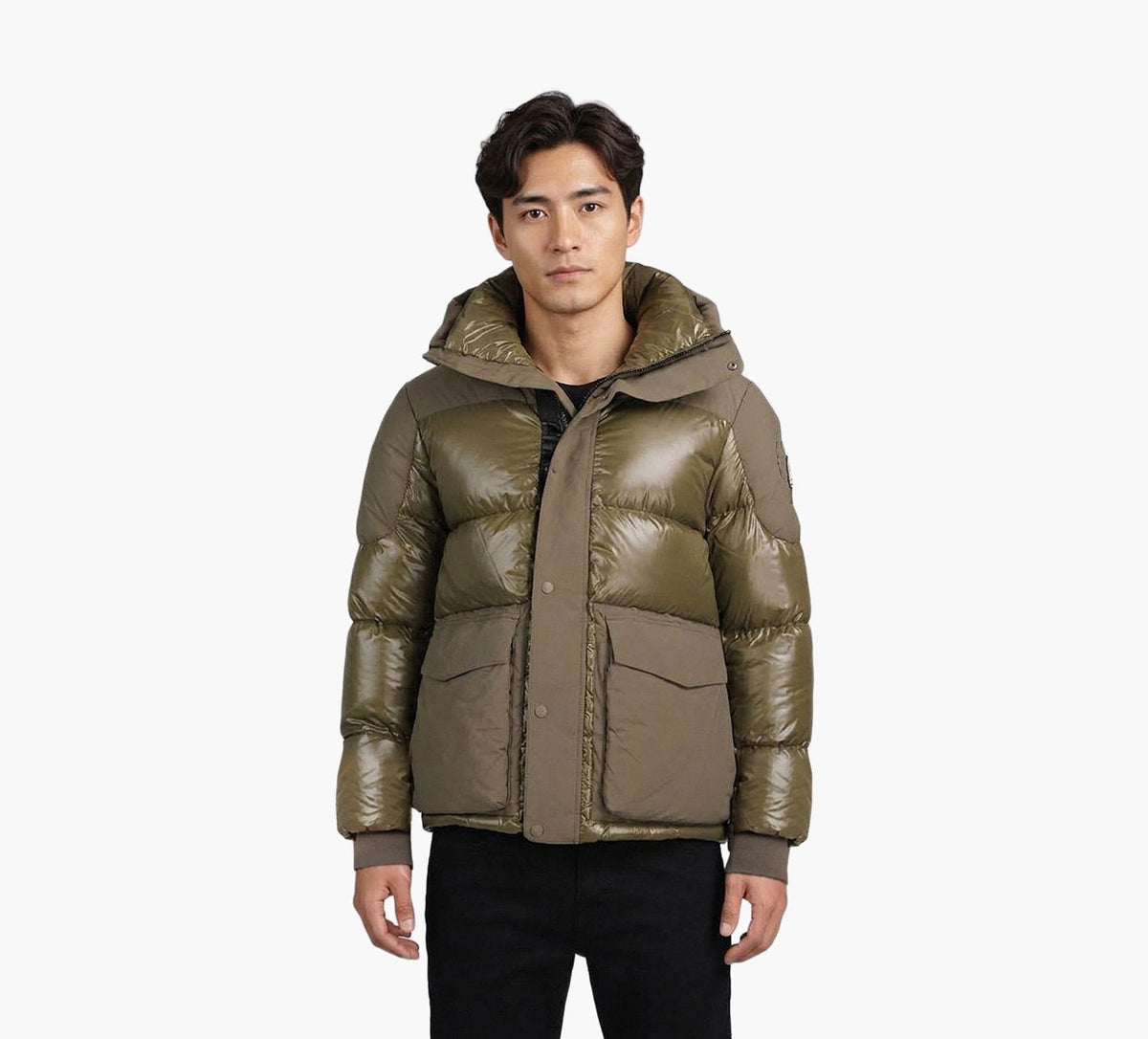 MOOSE KNUCKLES DOUDOUNEBRIAR3Q en KHAKI vue 9