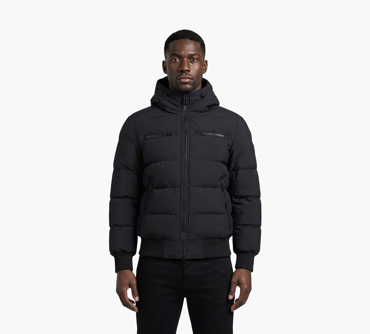 MOOSE KNUCKLES SOHOBOMBER in BLACK