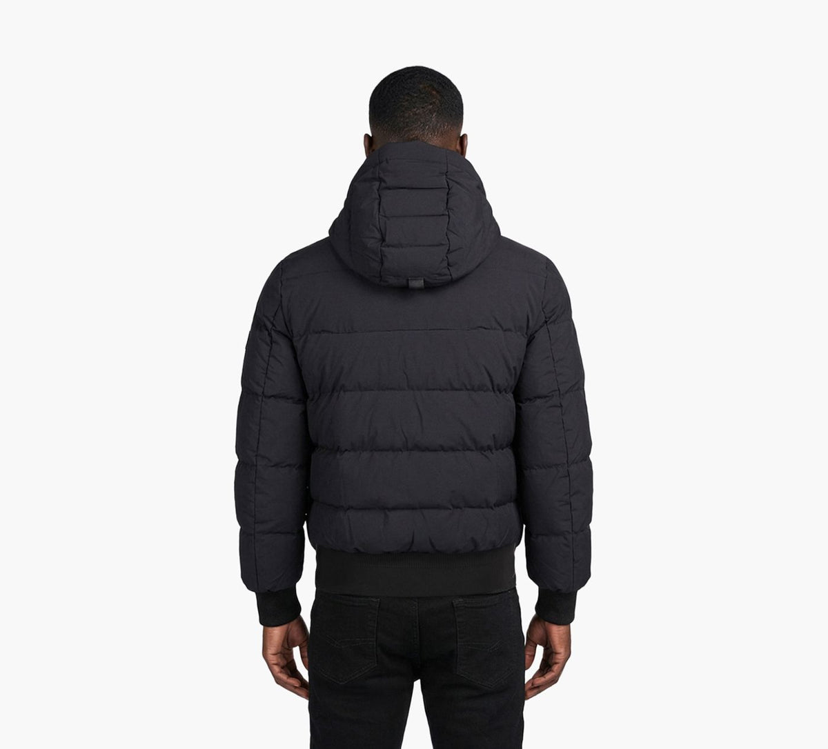 MOOSE KNUCKLES SOHOBOMBER in BLACK view 3