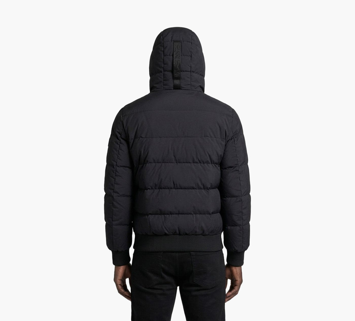 MOOSE KNUCKLES SOHOBOMBER in BLACK view 6
