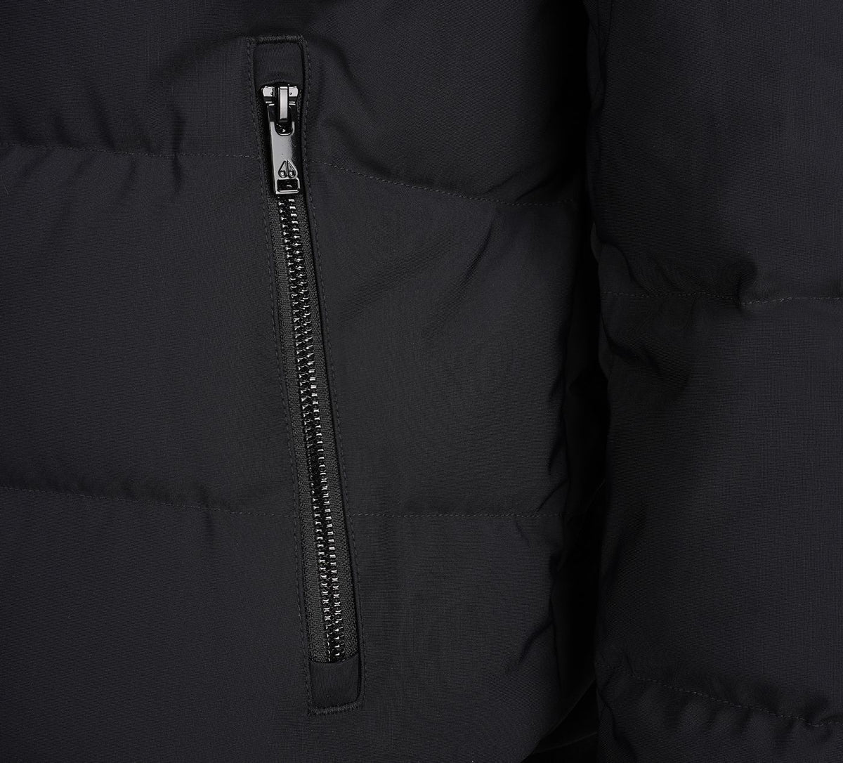 MOOSE KNUCKLES SOHOBOMBER in BLACK view 7