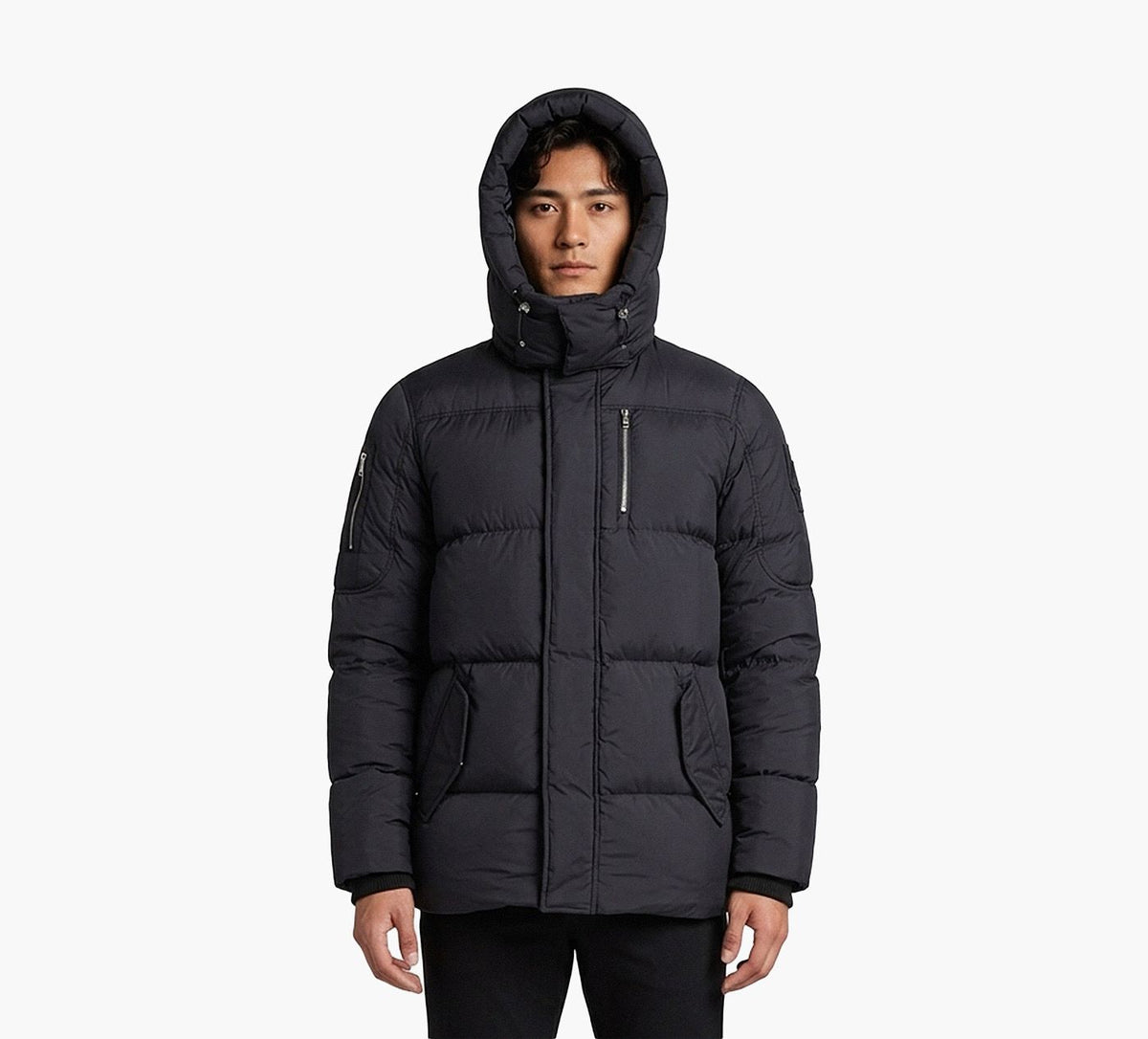 MOOSE KNUCKLES EVEREST3QPUFFER in BLACK view 2