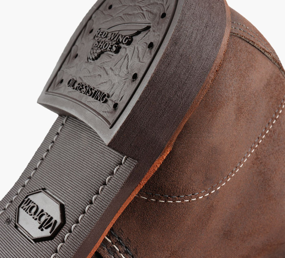 RED WING Blacksmith in BROWN view 1b