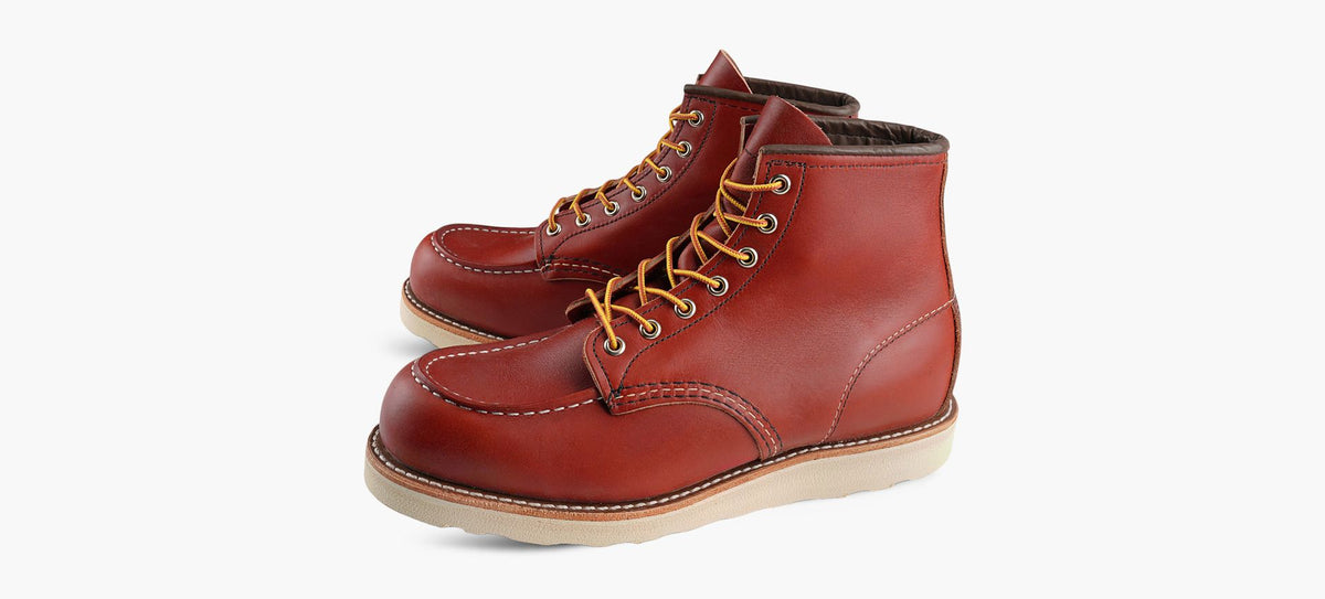 RED WING BOTTECLASSICMOC en ROUGE vue 4