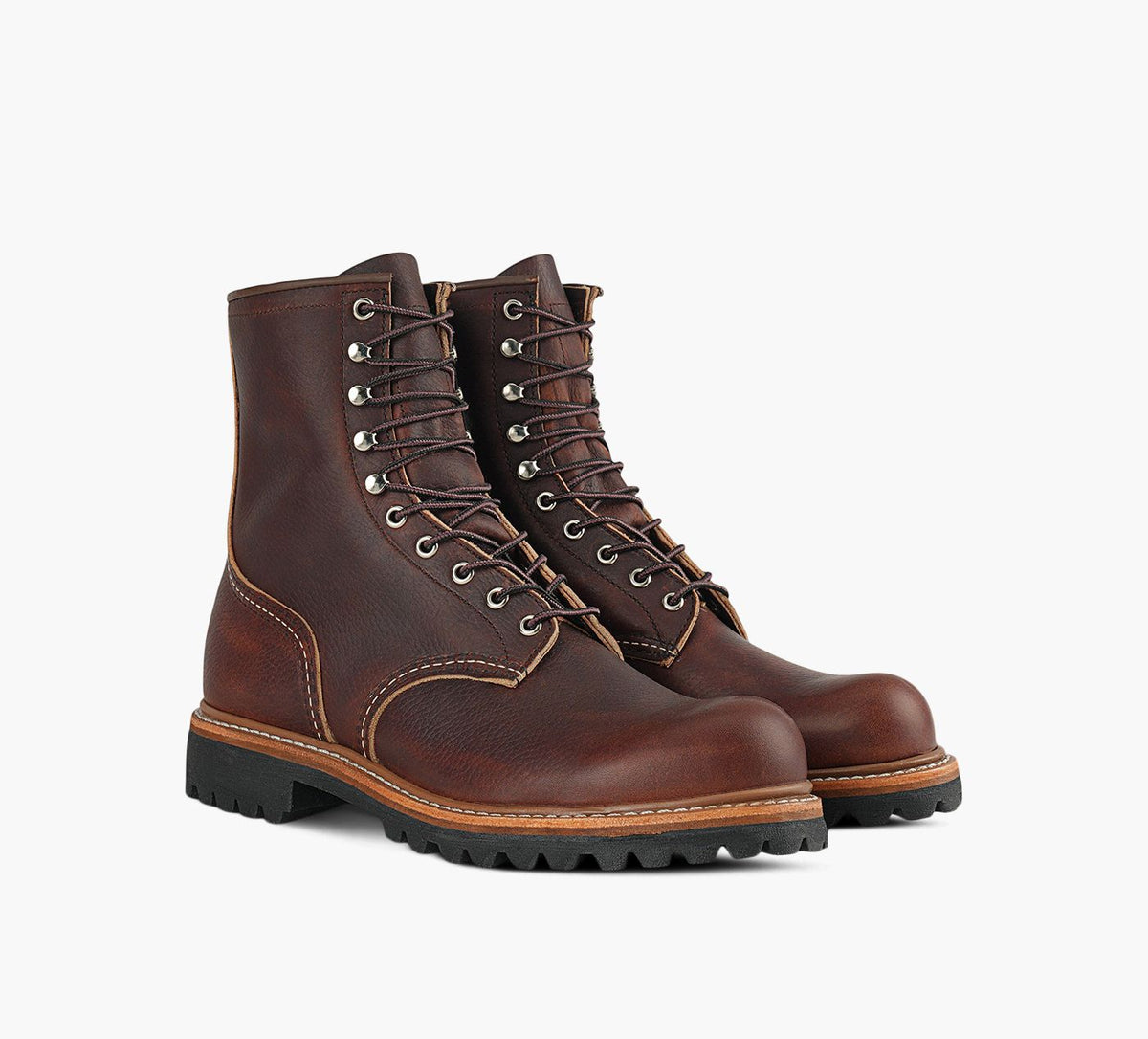 RED WING Logger in BROWN view 2