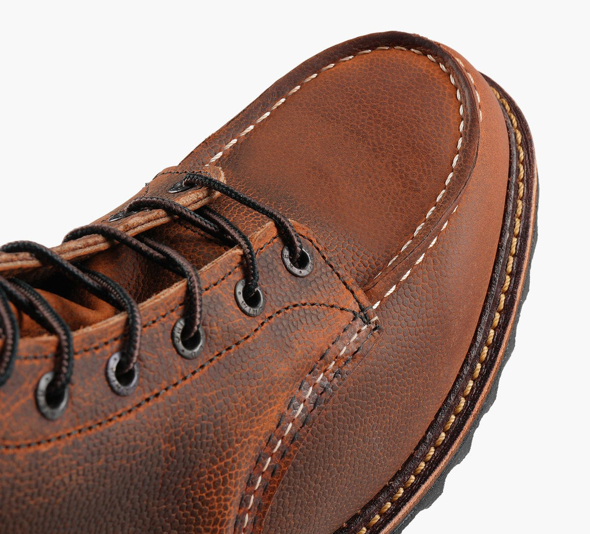 RED WING NorwayMoc in TAN view 1b