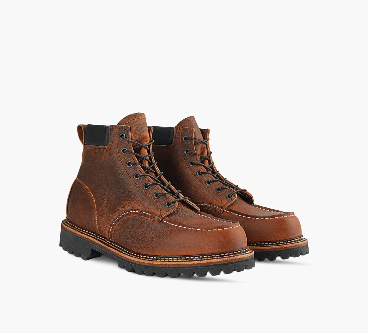 RED WING NorwayMoc in TAN view 2