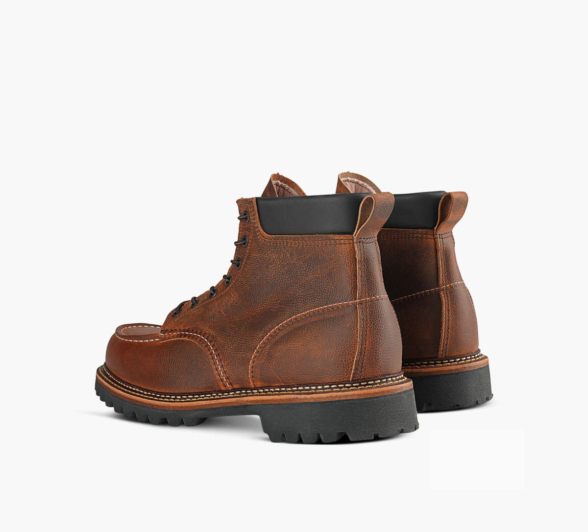 RED WING NorwayMoc in TAN view 3