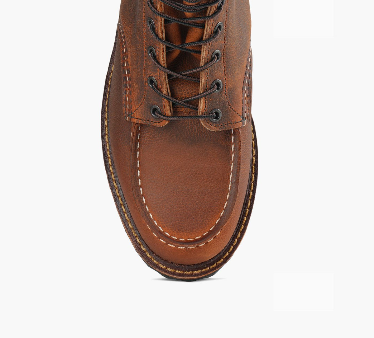 RED WING NorwayMoc in TAN view 5