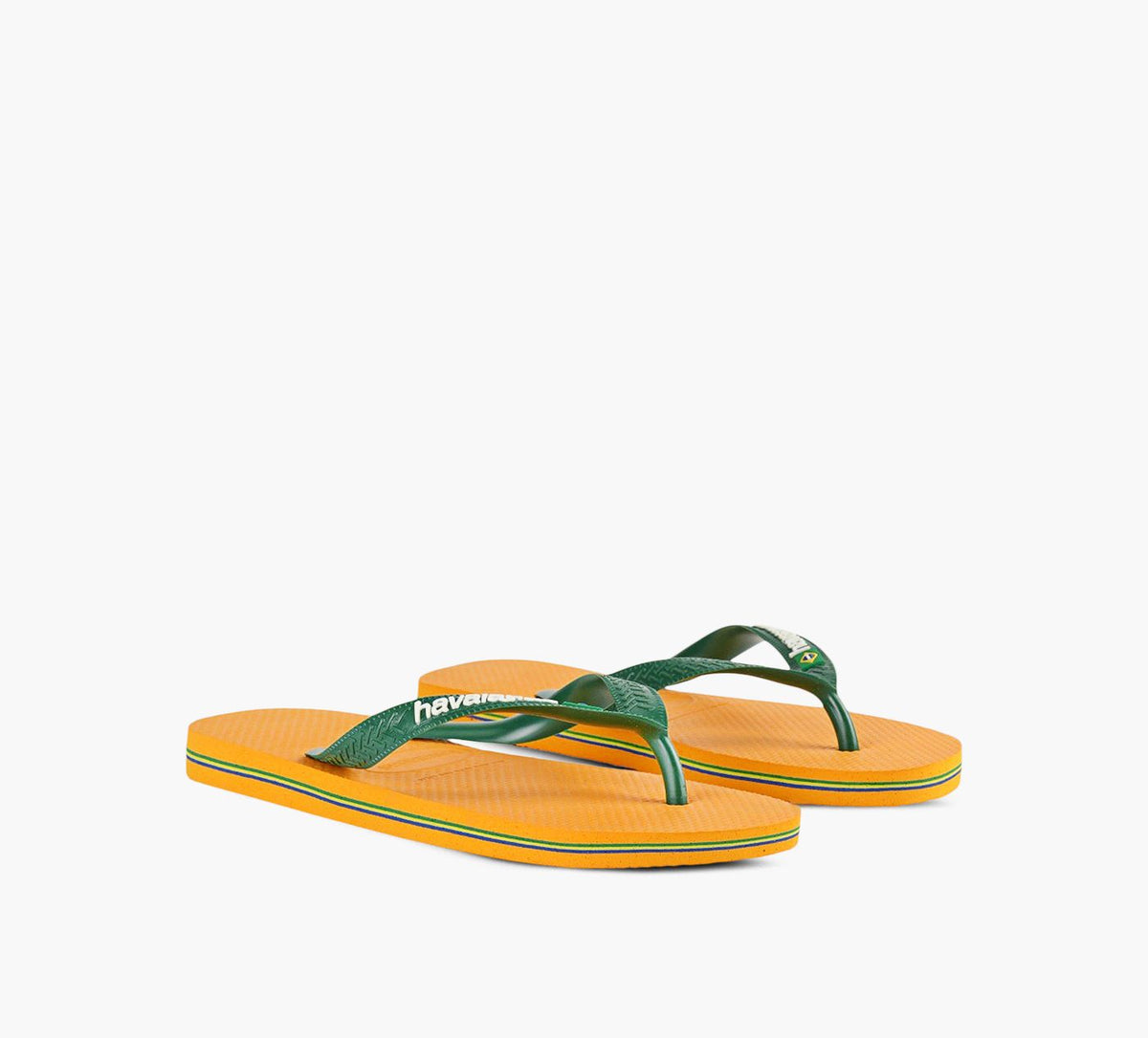 HAVAIANAS TONGHAVAIANASBRAZILLOGO en JAUNE vue 2