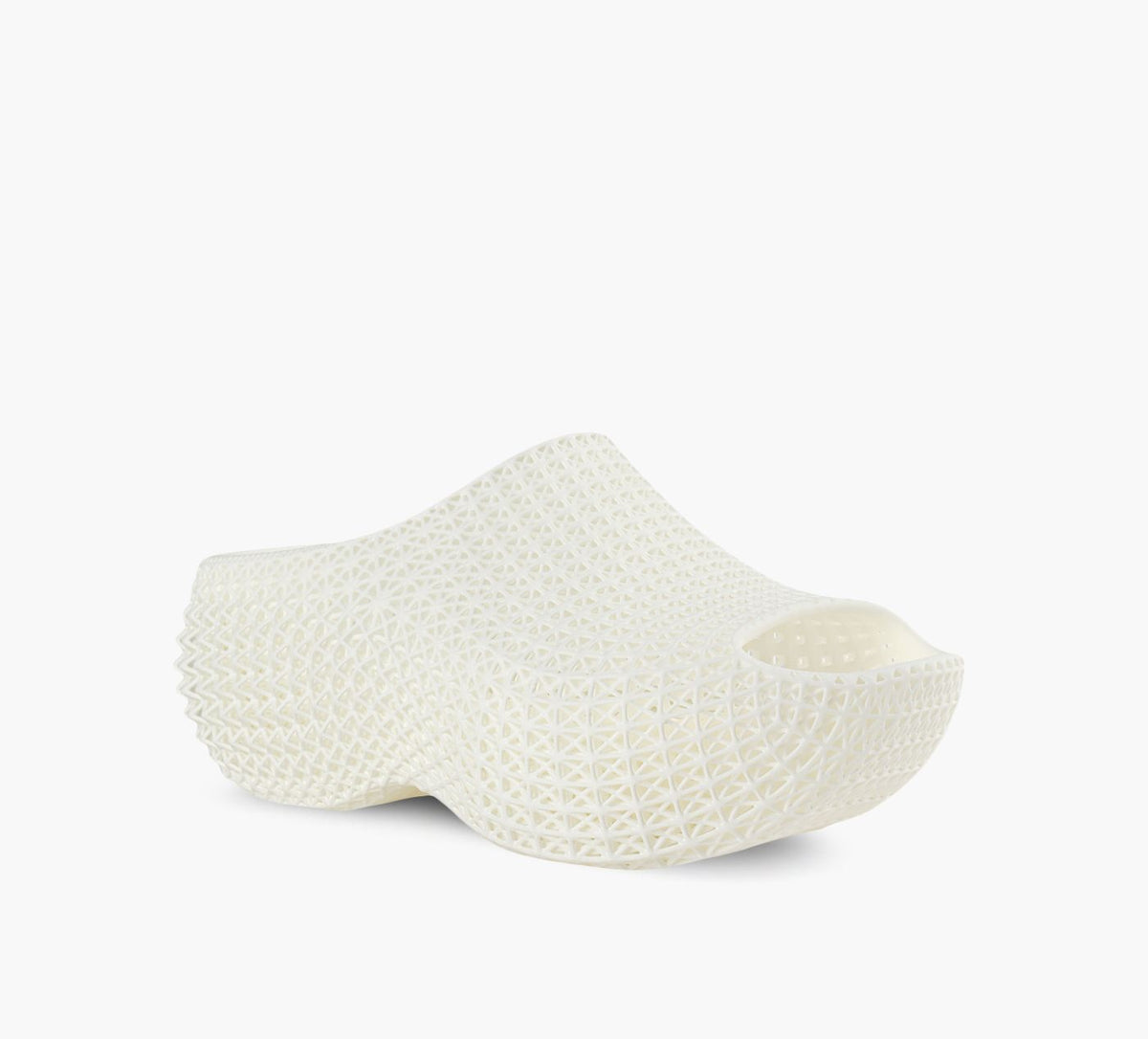 YANWU CLOG in WHITE view 2