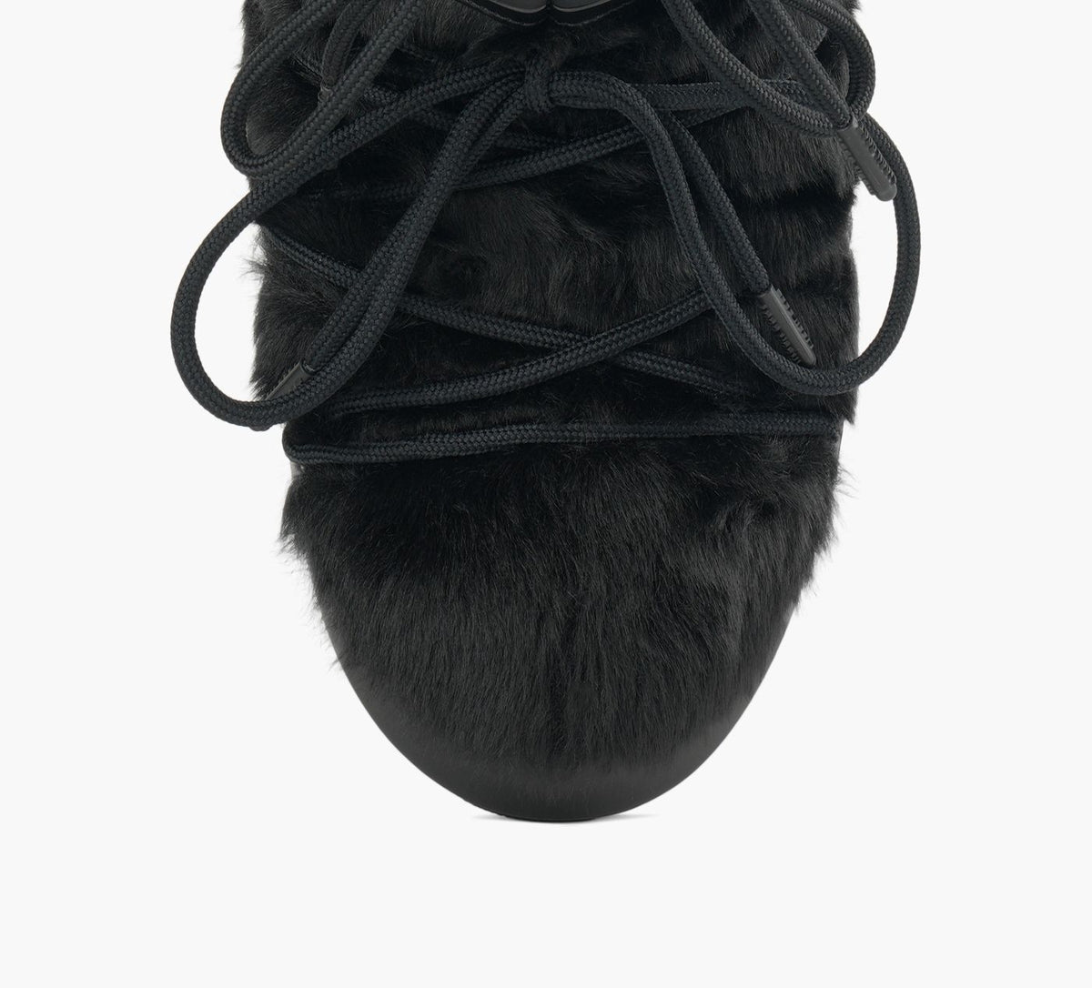 MOON BOOT BOTTEICONENFAUSSEFOURRURE en NOIR vue 5