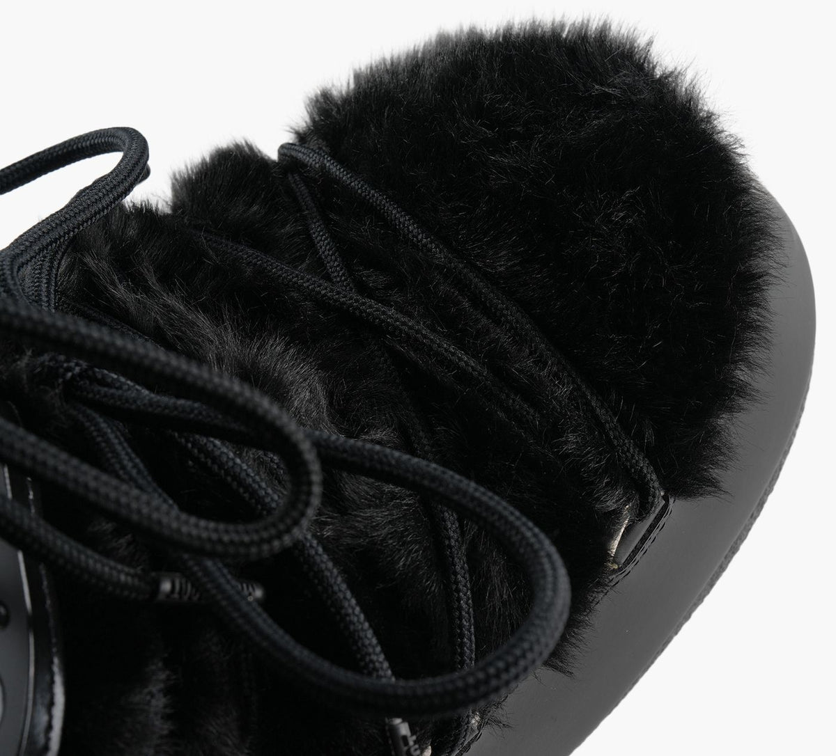 MOON BOOT BOTTEICONENFAUSSEFOURRURE en NOIR vue 8