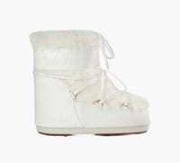 MOON BOOT ICONLOWFAUXFUR in WHITE