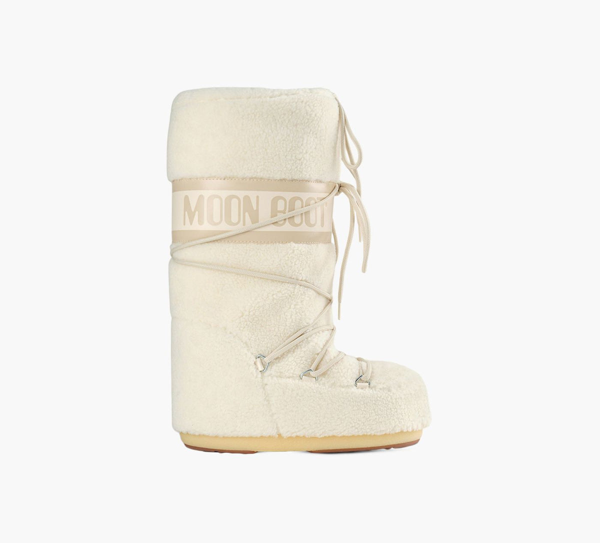 MOON BOOT ICONFLEECE in BEIGE