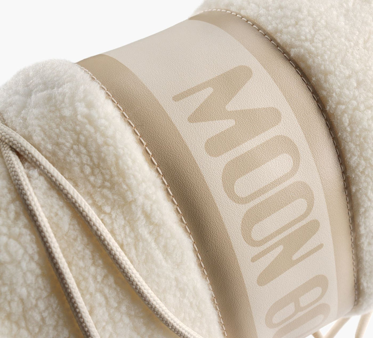 MOON BOOT ICONFLEECE in BEIGE view 1b