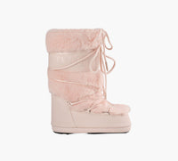 MOON BOOT ICONFAUXFUR in LIGHT PINK