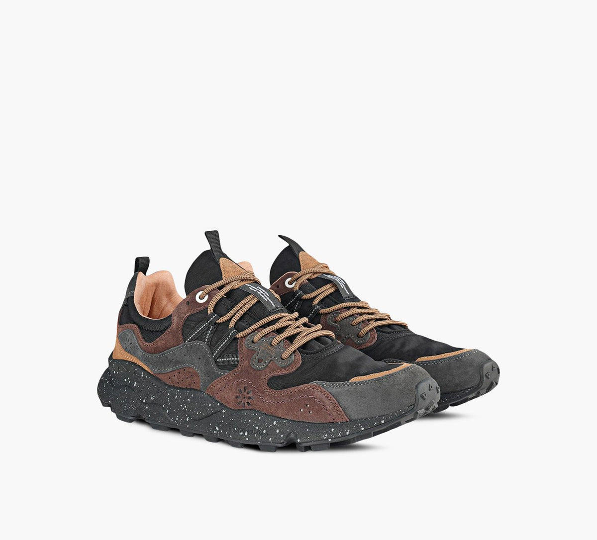 FLOWER MOUNTAIN BASKETYAMANO3MAN en NOIR vue 2