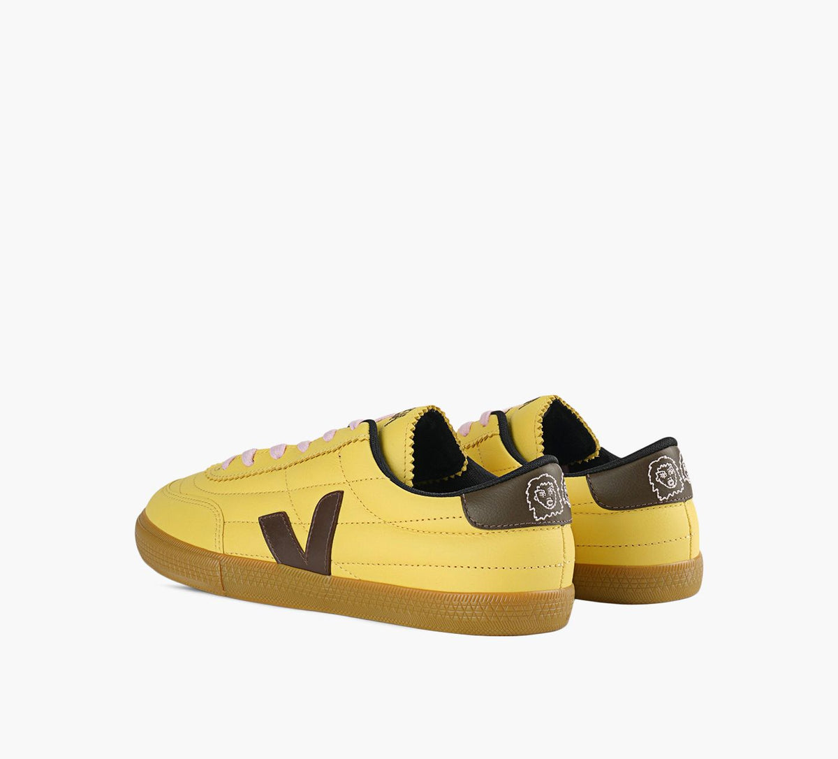 VEJA PANENKAVEJAXTWOLOSTKIDS in YELLOW view 3