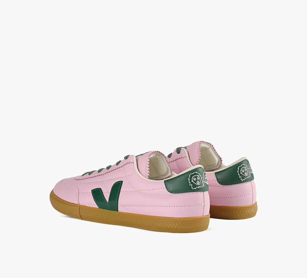 VEJA PANENKAVEJAXTWOLOSTKIDS en ROSE PALE vue 3
