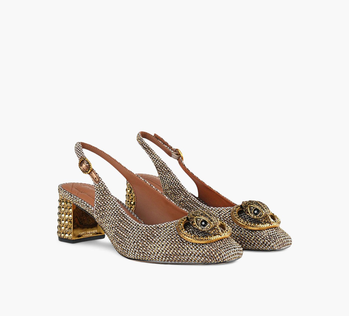 KURT GEIGER TALONBLOCBRIDEARRIRECHELSEA en OR vue 2