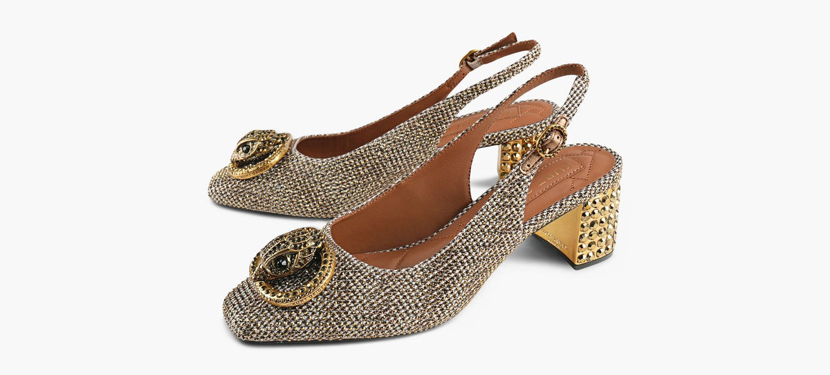 KURT GEIGER TALONBLOCBRIDEARRIRECHELSEA en OR vue 4