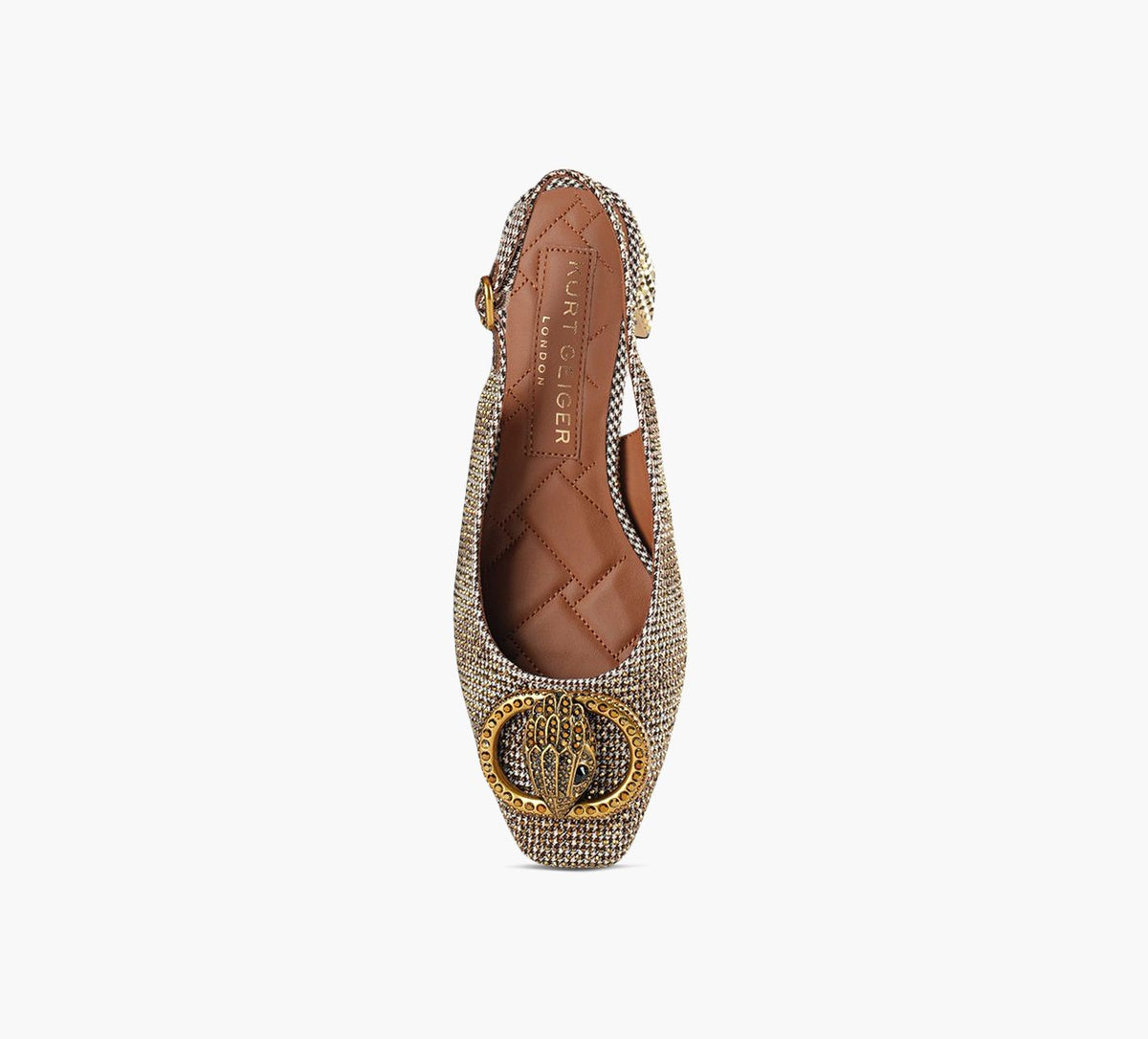 KURT GEIGER TALONBLOCBRIDEARRIRECHELSEA en OR vue 1c