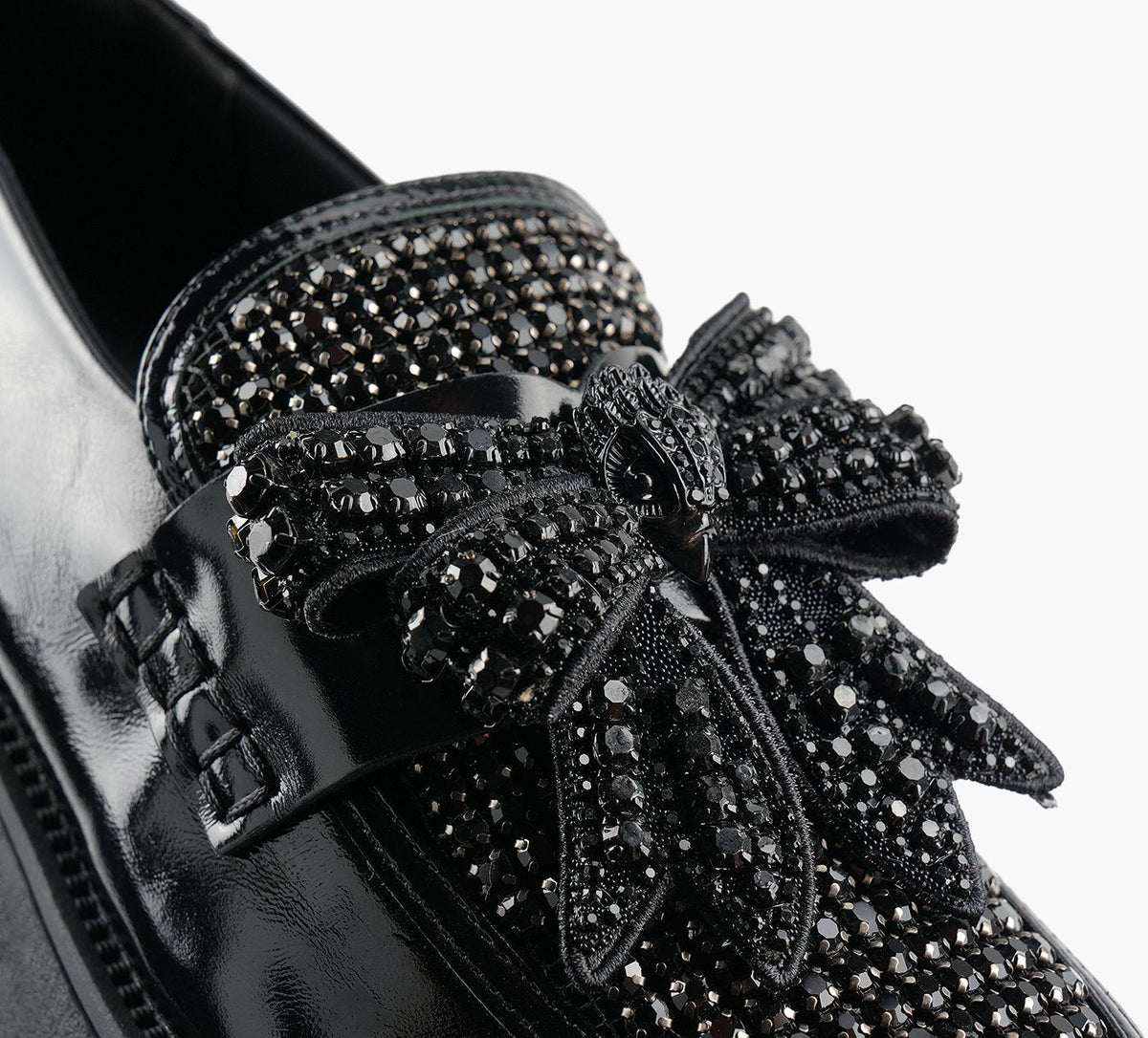 KURT GEIGER FLNEURBOWCRYSTAL en NOIR vue 7