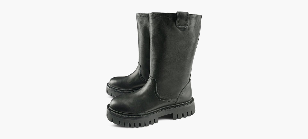 KURT GEIGER EAGLESHARNESSBIKER in BLACK view 4