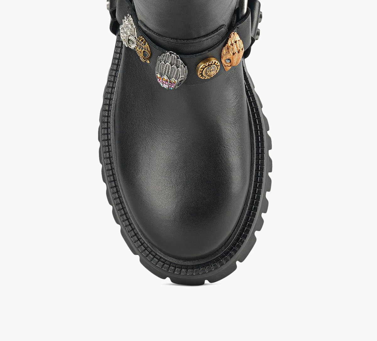 KURT GEIGER EAGLESHARNESSBIKER in BLACK view 1c