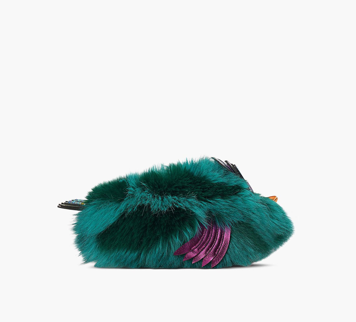 KURT GEIGER PANTOUFLEDOUILLETTEEAGLE en VERT