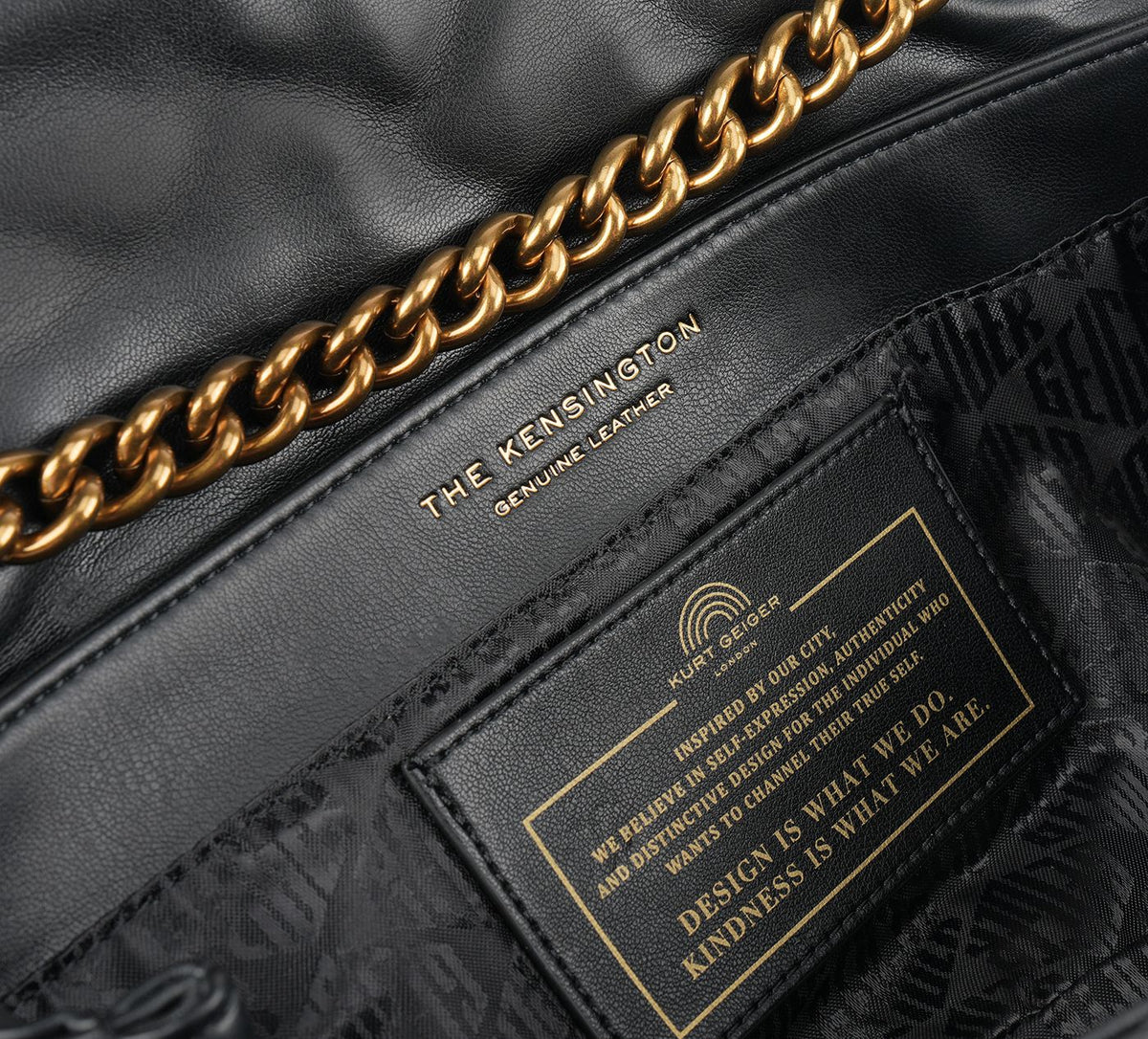 KURT GEIGER SACKENSINGTONEASTWESTKURT en NOIR vue 3