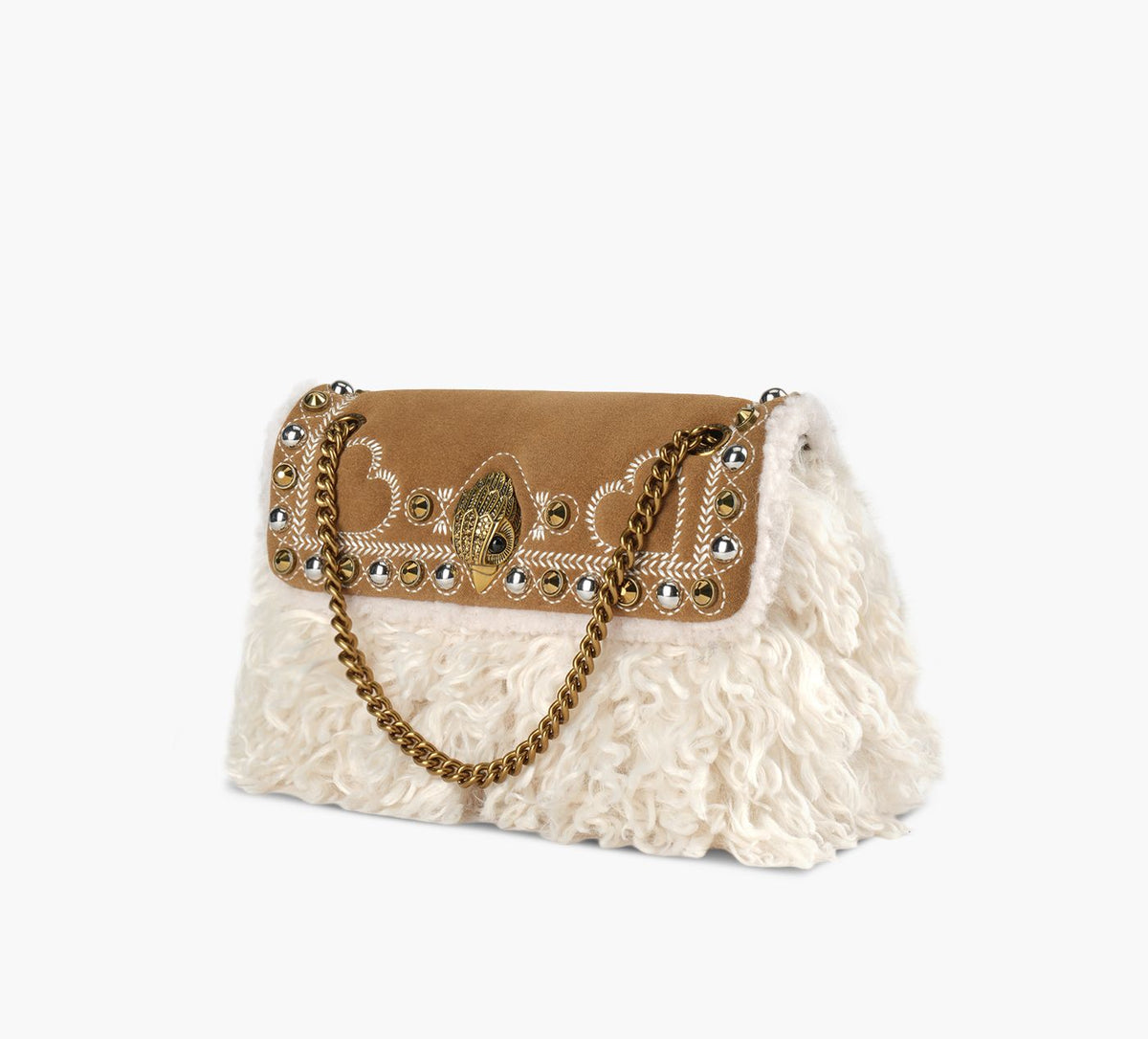 KURT GEIGER SACMINIKENSINGTON en TAN vue 2