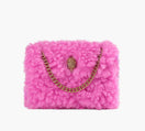 KURT GEIGER SACMINIKENSINGTONFAUXFUR en ROSE PALE