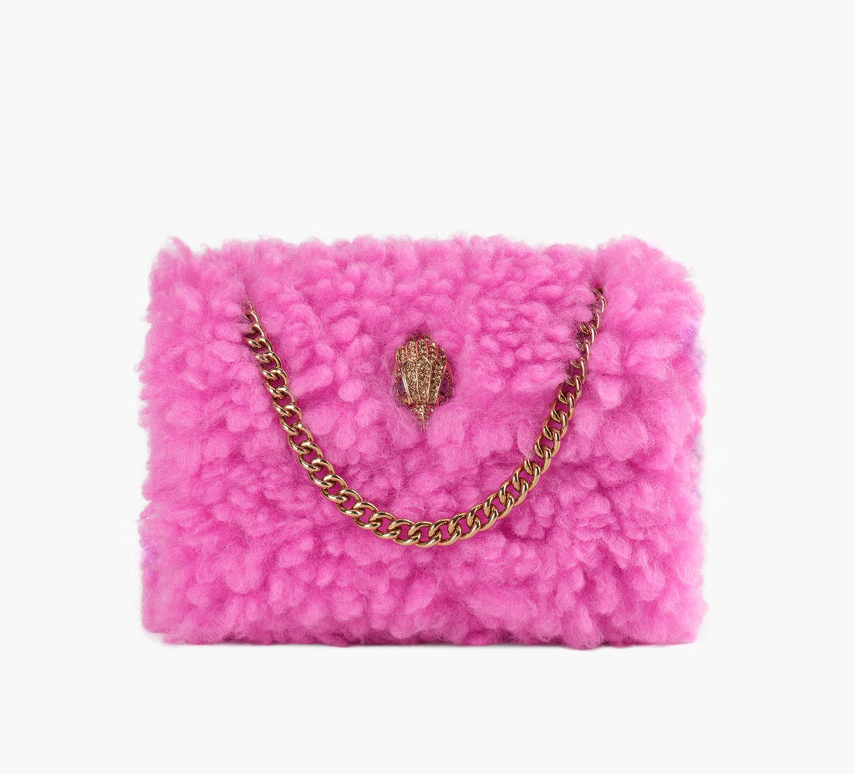 KURT GEIGER MINIFAUXFURKENSINGTON in LIGHT PINK