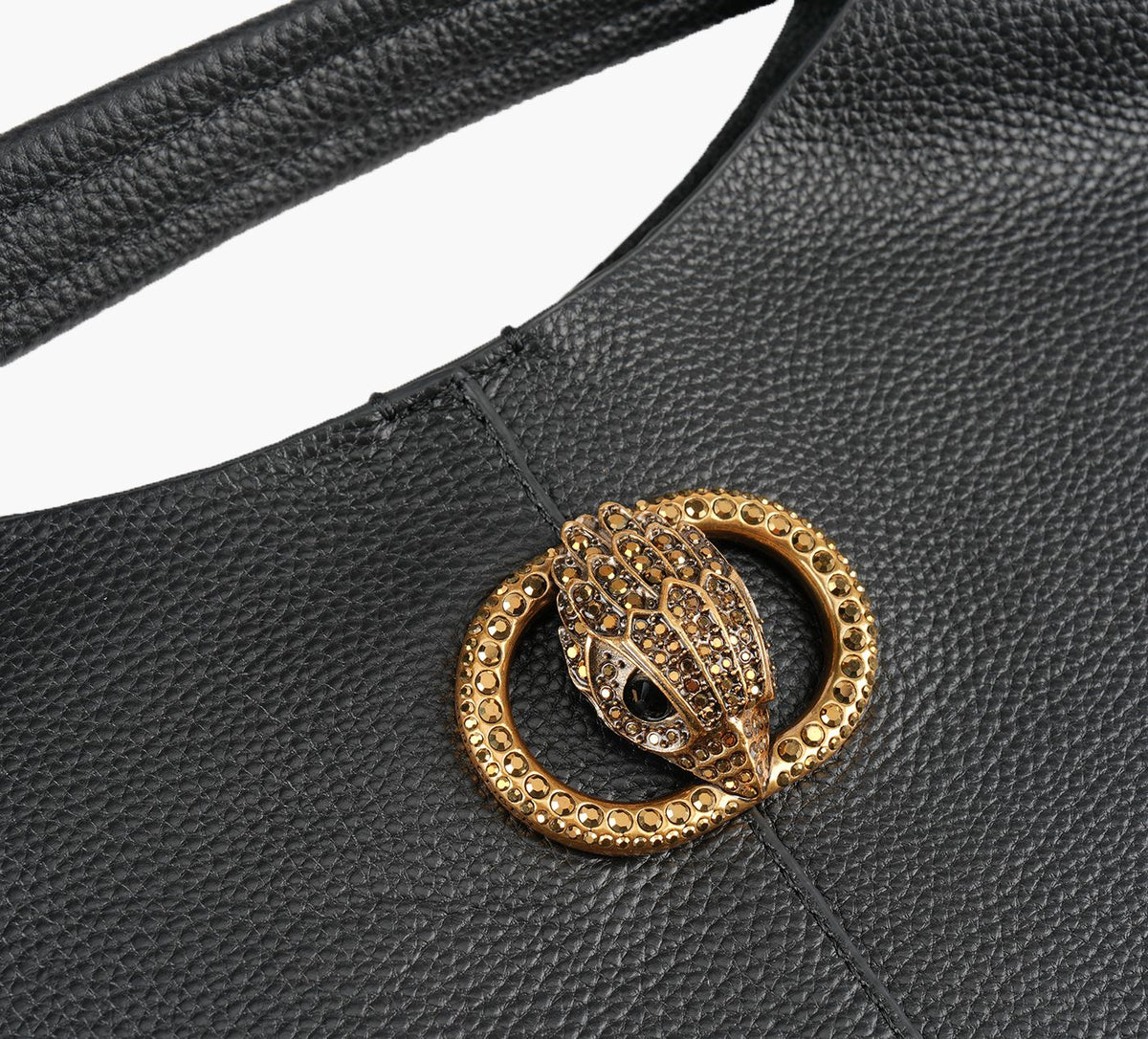KURT GEIGER SACCHELSEASLOUCHHOBOLARGE en NOIR vue 6