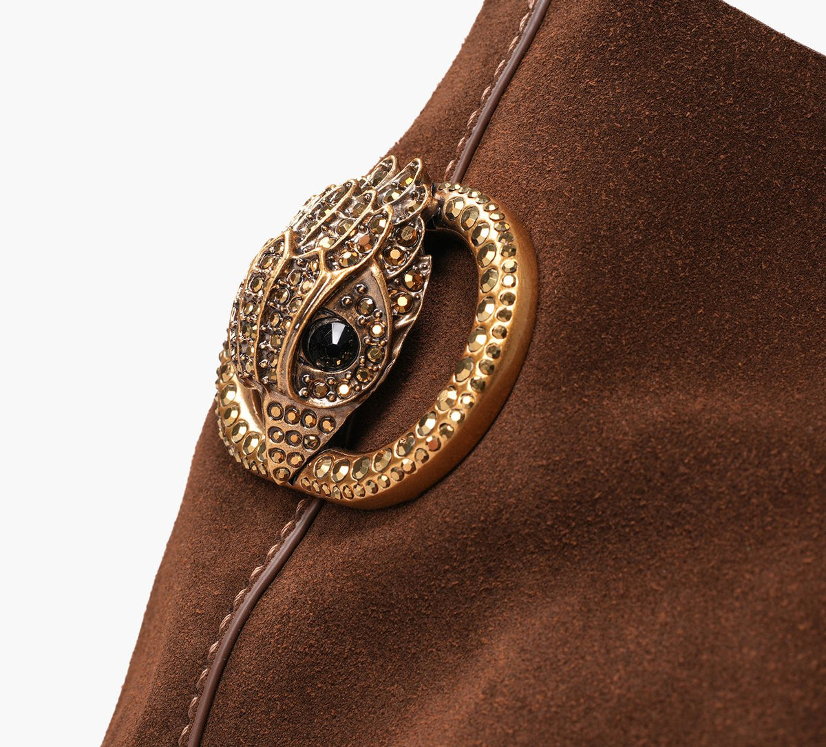 KURT GEIGER CHELSEALARGESLOUCHHOBO in BROWN view 6